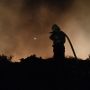В п. Медвенка ликвидировано горение мусора и сухой травы