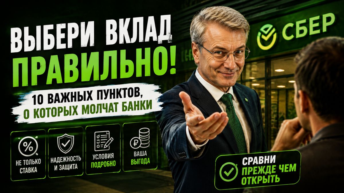 Как выбрать лучший банк для вклада: важные нюансы 2026 года