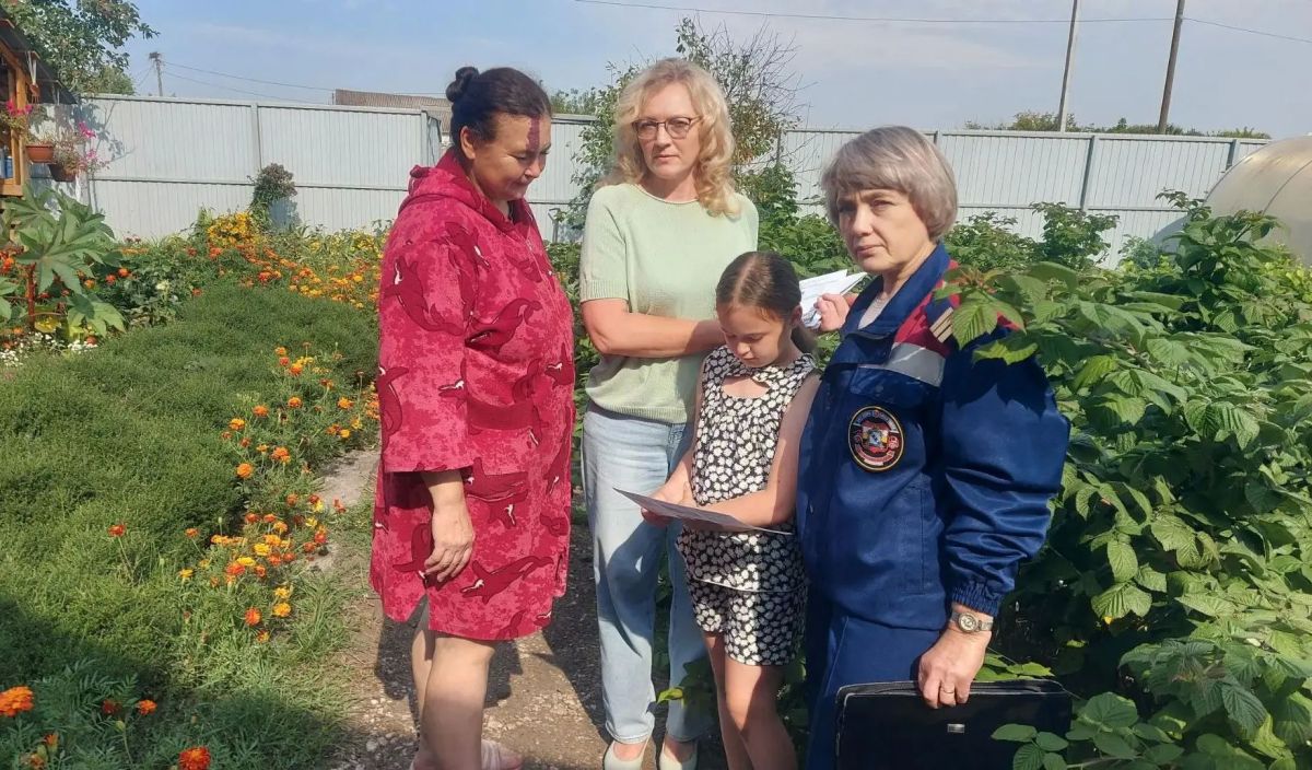 Совместный рейд по замещающим семьям Касторенского района Совместный рейд по замещающим семьям Касторенского района