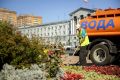 В Курске на полив растений тратят за день более 45 кубических метров воды
