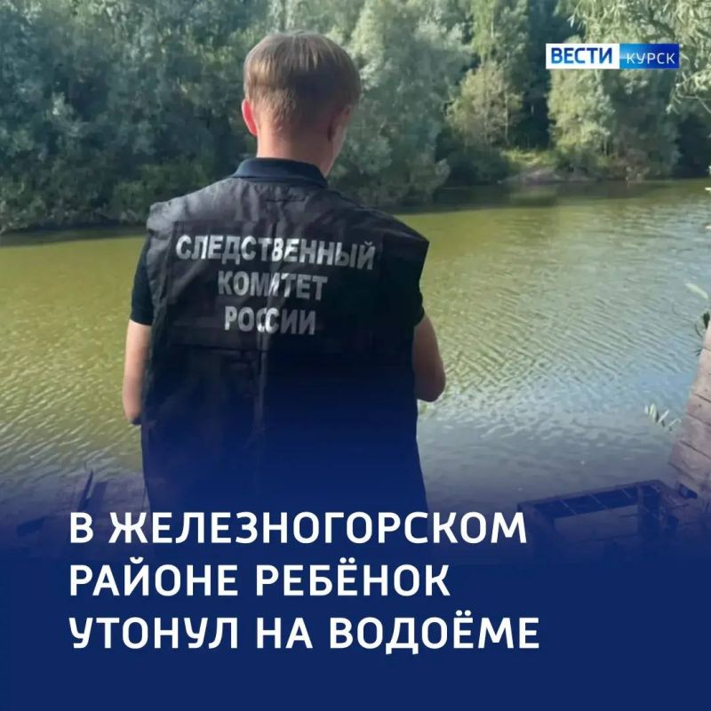 Ребенок погиб на пруду в Железногорском районе