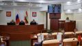 На заседании Курской областной Думы рассмотрен проект закона Курской области о внесении изменений в региональное законодательство об оценке регулирующего воздействия, направленный на приведение законодательных актов Курской...