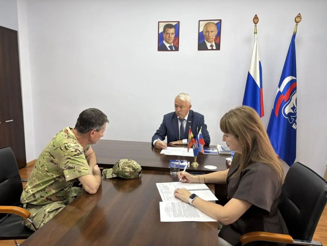 СВОих не бросают: в Курске Игорь Зоря провёл приём участников СВО СВОих не бросают: в Курске Игорь Зоря провёл приём участников СВО