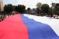 В Парке молодёжи прошла акция #поднятьфлаг, посвящённая Дню Государственного флага Российской Федерации