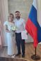 В минувшие выходные в День Государственного флага России в железногорском ЗАГСе было по-настоящему жарко!