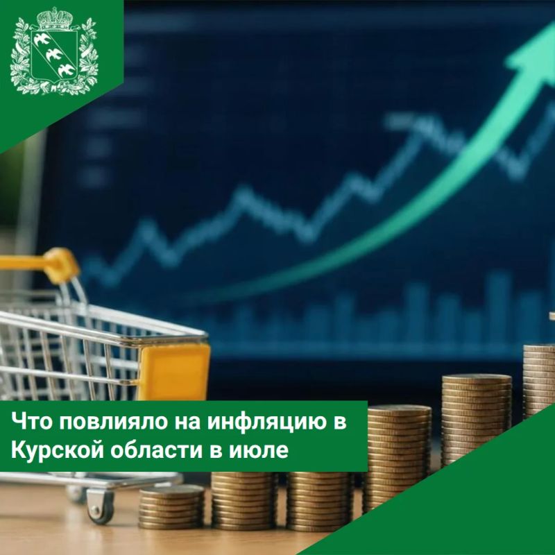Что повлияло на инфляцию в Курской области в июле