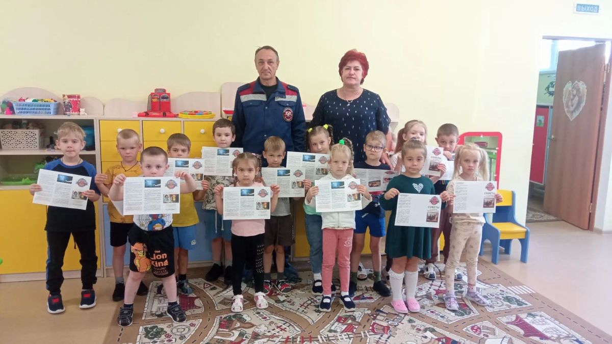 Пожарная безопасность для дошколят Золотухинского района
