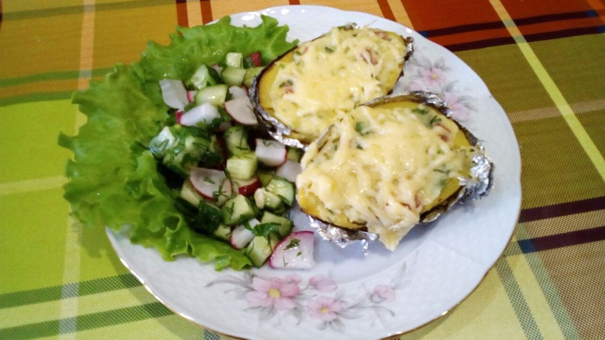 Картофельные лодочки, которые покорят ваше сердце
