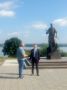 Игорь Корпунков: Ремонт ступеней у памятника Герою Российской Федерации Сергею Чебневу на Набережной 1–3-го микрорайонов подходит к концу! На завершающем этапе планируется благоустройство прилегающей к спуску территории