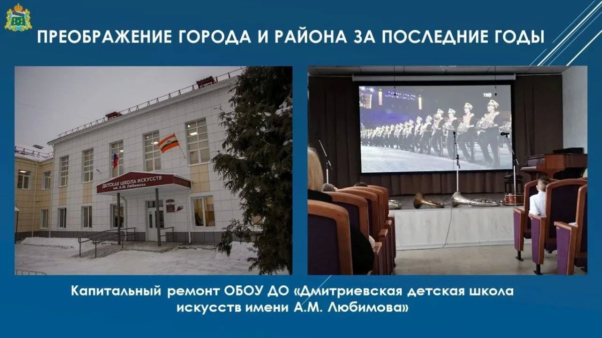 Глава района С.А.Ливенцев поздравил дмитриевцев с праздником: Глава района С.А.Ливенцев поздравил дмитриевцев с праздником:
