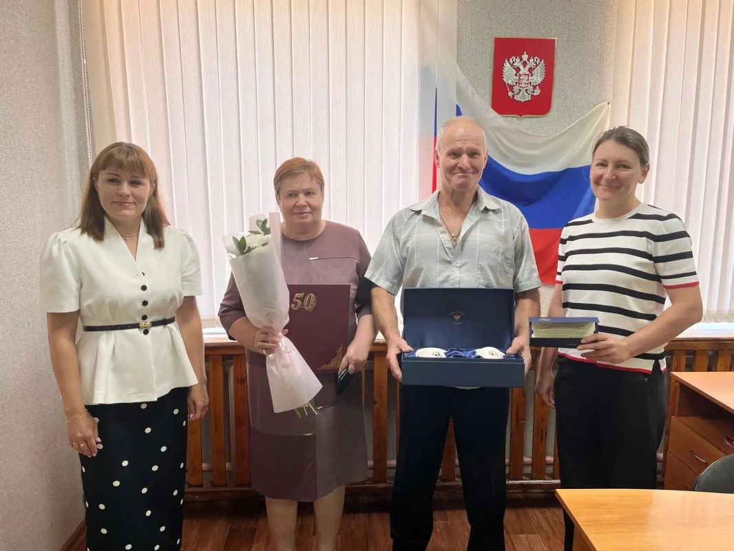 Одна судьба на двоих: в Зоринском сельсовете чествовали золотых юбиляров Одна судьба на двоих: в Зоринском сельсовете чествовали золотых юбиляров