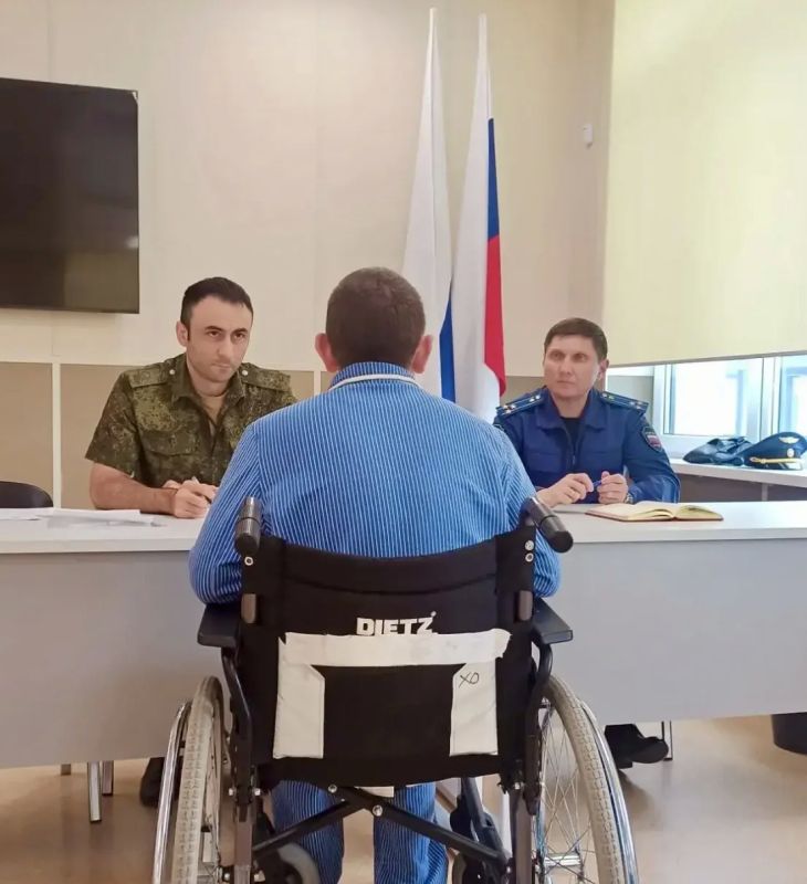 Представители прокуратуры провели личный прием участников специальной военной операции Представители прокуратуры провели личный прием участников специальной военной операции