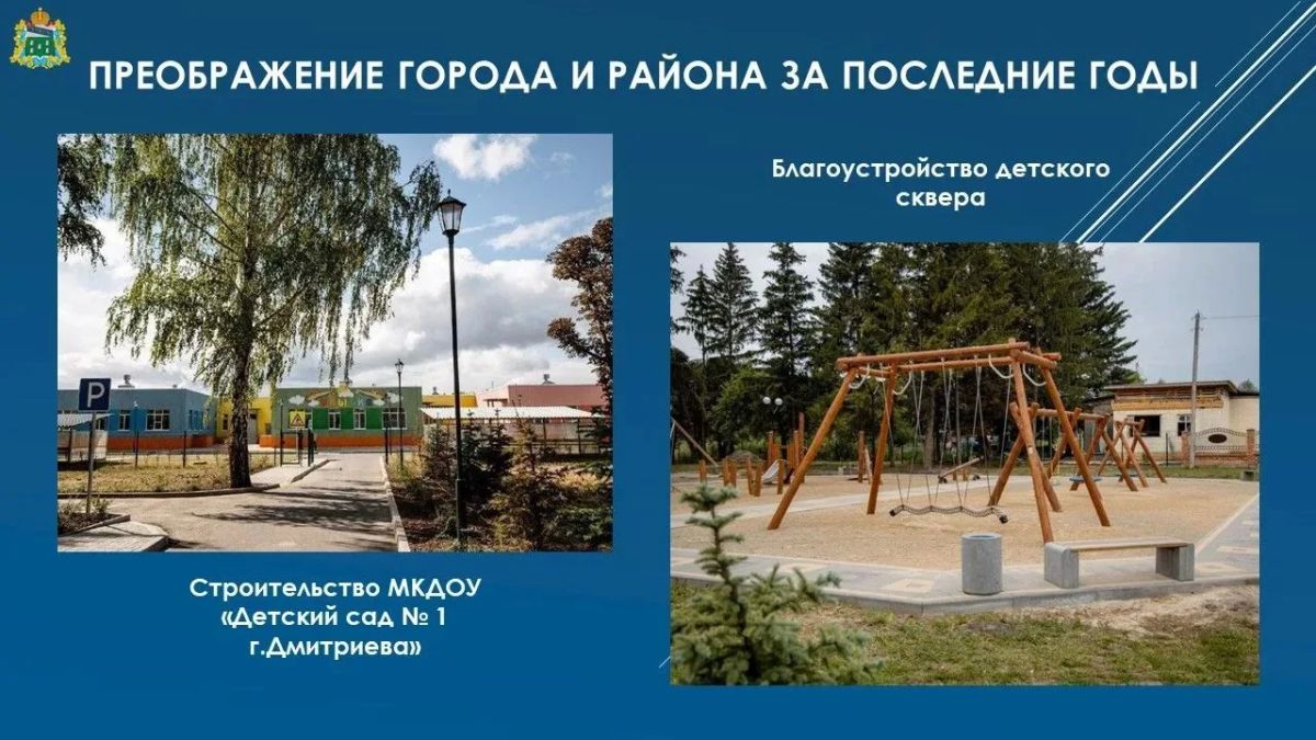 Глава района С.А.Ливенцев поздравил дмитриевцев с праздником: Глава района С.А.Ливенцев поздравил дмитриевцев с праздником: