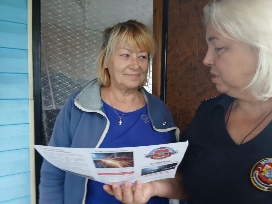 Рейд по пожарной безопасности в Курском районе Рейд по пожарной безопасности в Курском районе