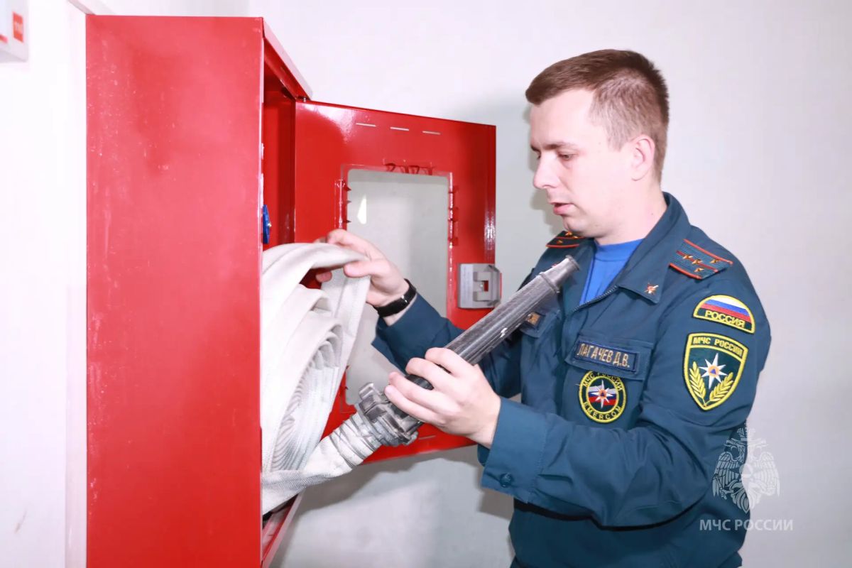 В Курской области определили лучшего инспектора по пожарному надзору