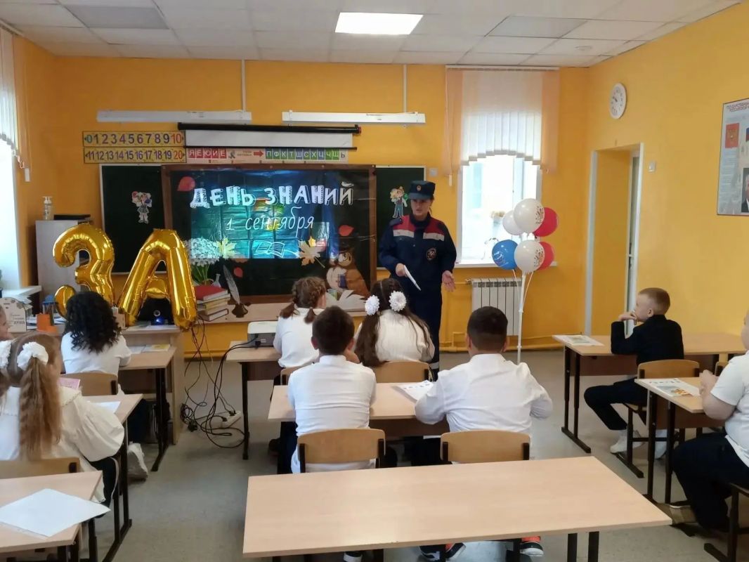 «Безопасность прежде всего»: в Медвенском и Черемисиновском районах прошли уроки по пожарной безопасности