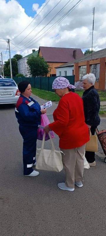 Профилактический рейд прошел в поселке Поныри Профилактический рейд прошел в поселке Поныри