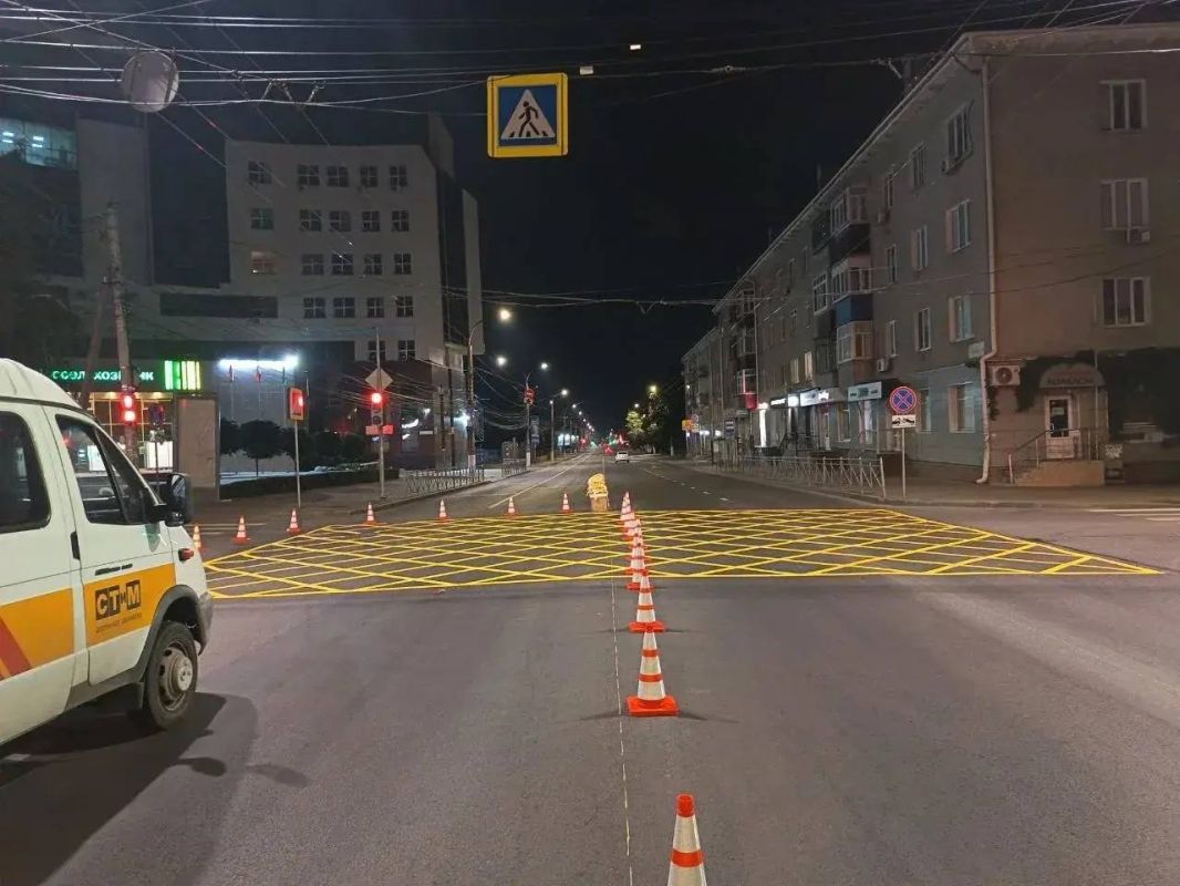 Курске усилят контроль за перекрестками, на которых нанесли «вафельницу»