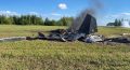 Один из двух Су-35С, разбившихся сегодня в Курской области