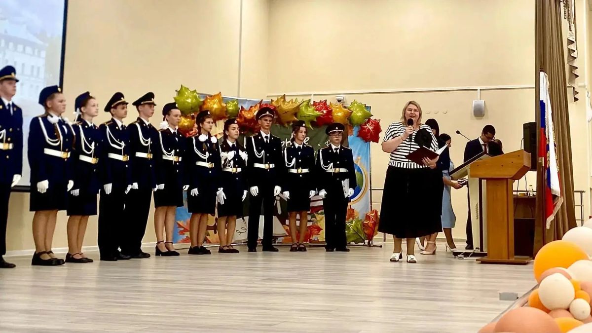 В школе № 23 юных курян посвятили в кадеты В школе № 23 юных курян посвятили в кадеты