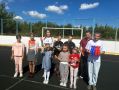 Активисты первичного отделения Солдатской школы организовали замечательное мероприятие под названием «Дворовые игры»