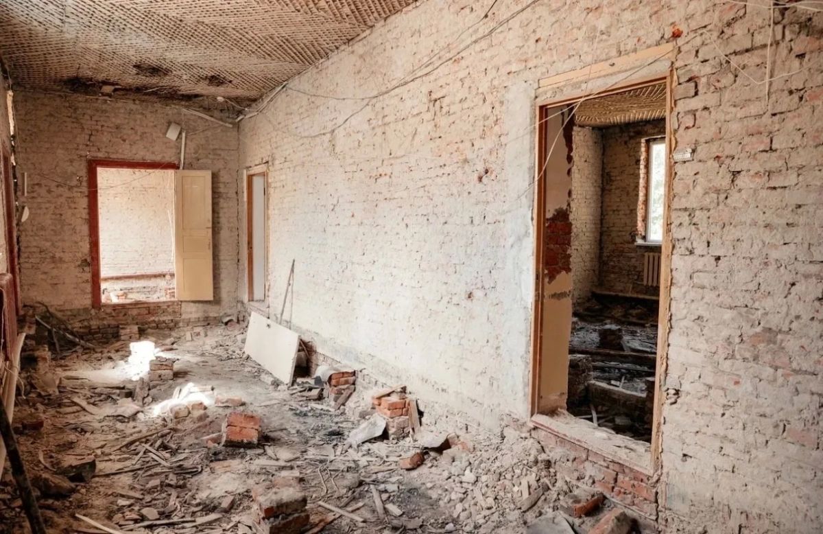 В Винниковской школе Курского района продолжается капитальный ремонт В Винниковской школе Курского района продолжается капитальный ремонт