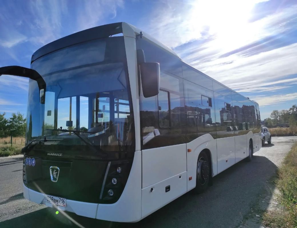 В Курске тестируют новый автобус В Курске тестируют новый автобус