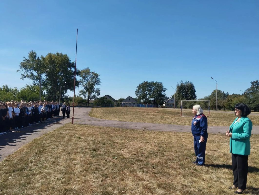 Тренировочная эвакуация в Бесединской СОШ Курского района Тренировочная эвакуация в Бесединской СОШ Курского района
