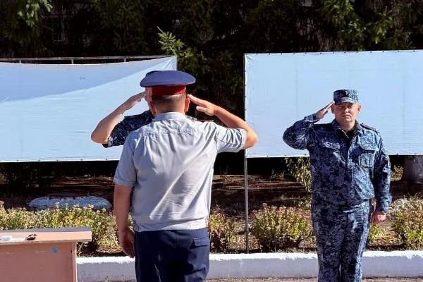 На плацу колонии-поселения № 8 состоялось торжественное построение На плацу колонии-поселения № 8 состоялось торжественное построение