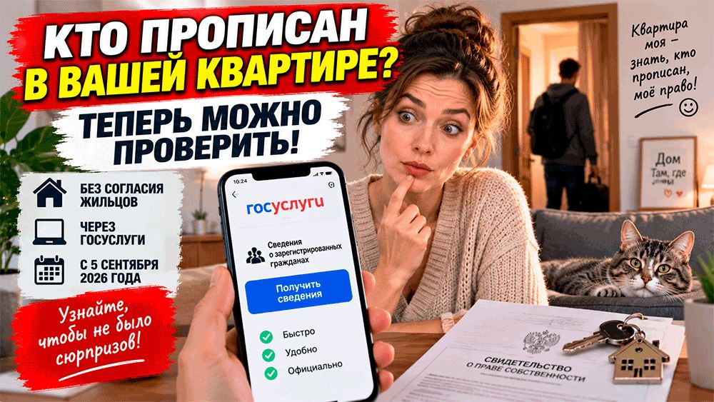 Проверка прописки стала проще: изменения для собственников квартир