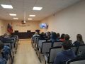 В колонии-поселении №8 УФСИН России по Курской области прошло занятие по профилактике дорожно-транспортных происшествий