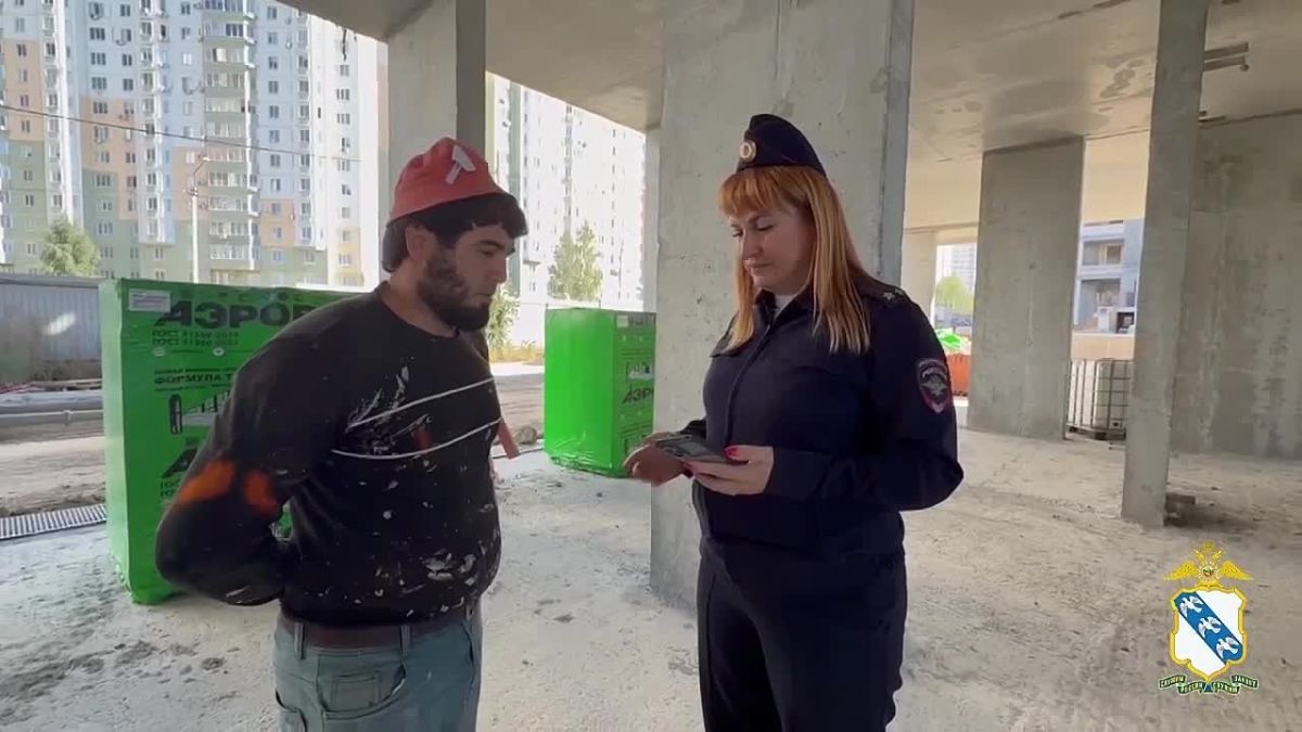 На стройке ЖК в Курске нашли нелегальных мигрантов