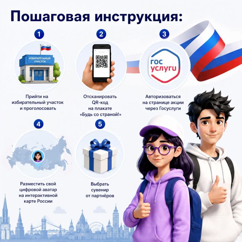 Впервые голосующие жители Курской области могут присоединиться ко Всероссийской акции «Будь со страной!» Впервые голосующие жители Курской области могут присоединиться ко Всероссийской акции «Будь со страной!»