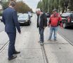 В Курске нашли повреждения 4 бетонных плит на новых трамвайных путях