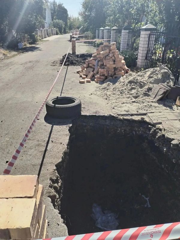 В Курске в районе Краснополянских переулков протягивают новый водопровод