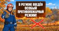 В Курской области продолжает действовать особый противопожарный режим