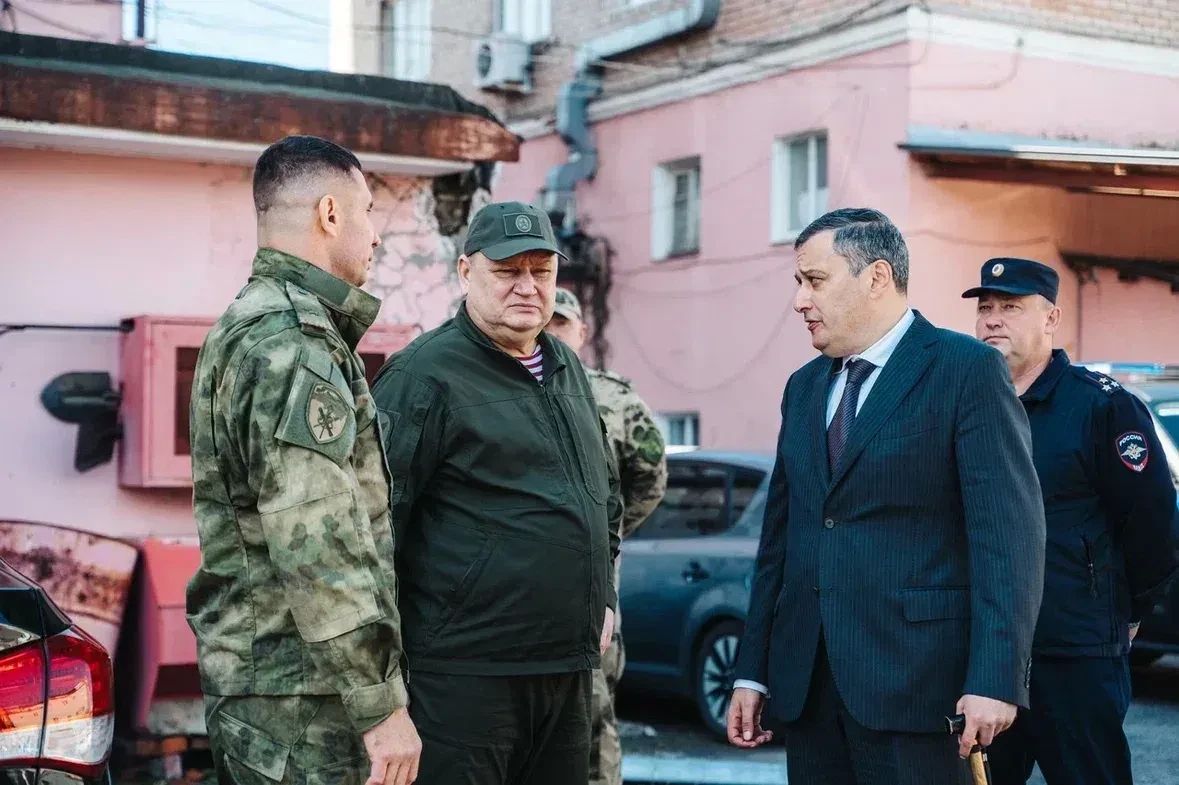 В Курске начали строить президентское кадетское училище Росгвардии имени Героя России Марата Тибилова