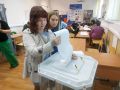 В Курске волонтёры помогают незрячим избирателям принять участие в выборах