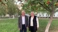 Старшее поколение железногорцев, Игорь Андреев с супругой, проголосовали на выборах депутатов Государственной Думы и Курской областной Думы