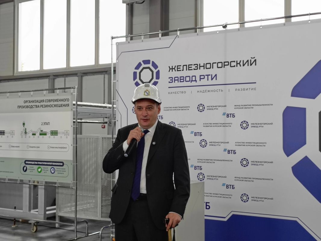 В Железногорске открыли новое предприятие по производству резиновой смеси и крошки из переработанных автомобильных шин В Железногорске открыли новое предприятие по производству резиновой смеси и крошки из переработанных автомобильных шин