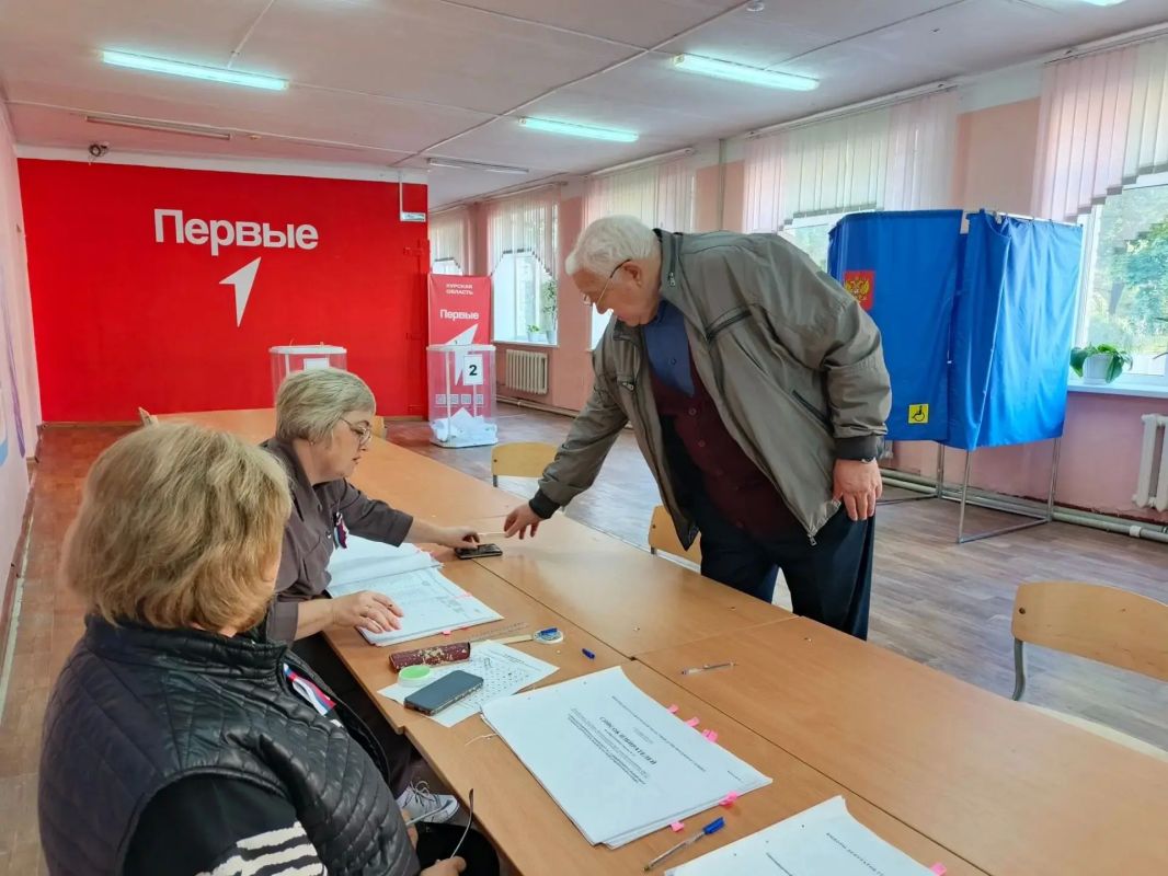 В Курске выборы продолжаются и вечером В Курске выборы продолжаются и вечером