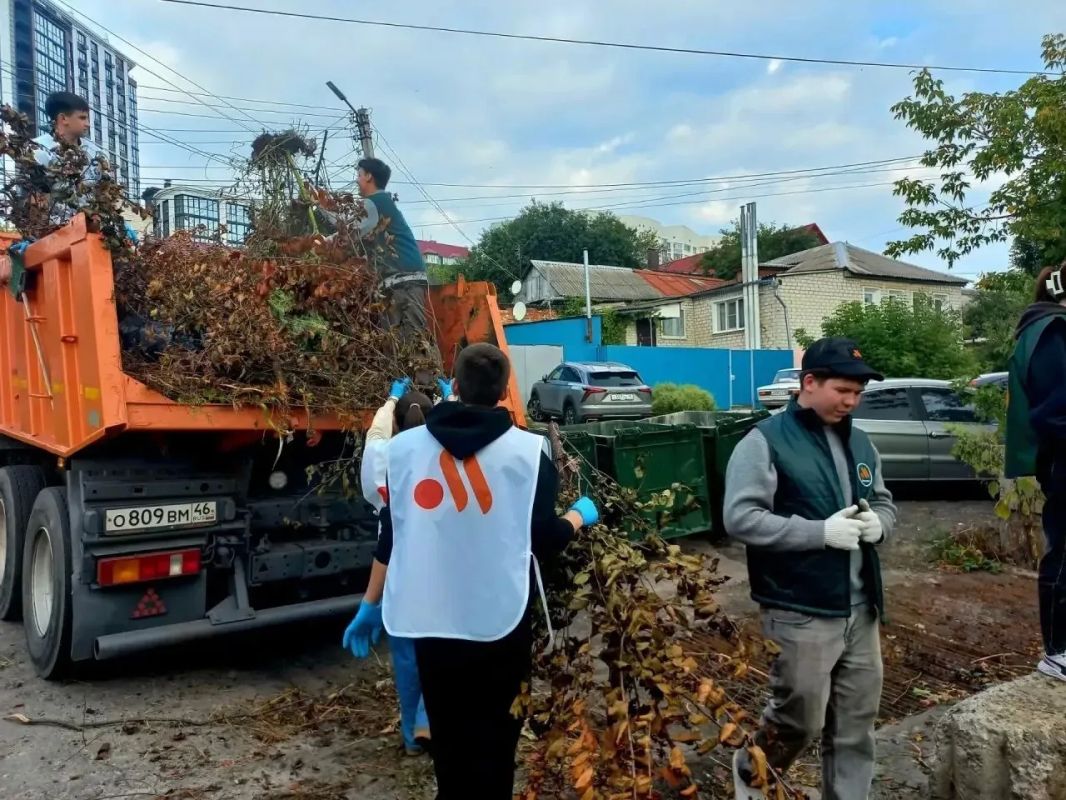 В Курске состоялась общегородская акция по уборке территорий, приуроченная к Всероссийскому дню чистоты В Курске состоялась общегородская акция по уборке территорий, приуроченная к Всероссийскому дню чистоты