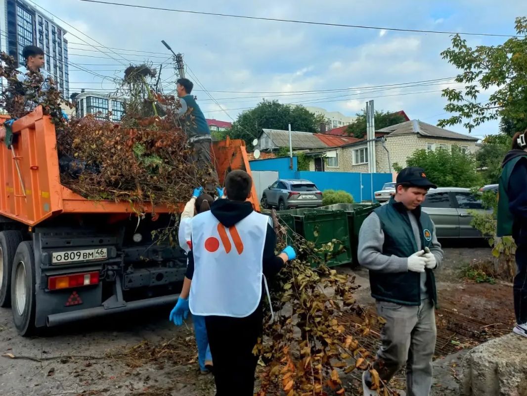 В Курске прошел городской субботник, приуроченный ко Всероссийскому дню чистоты В Курске прошел городской субботник, приуроченный ко Всероссийскому дню чистоты