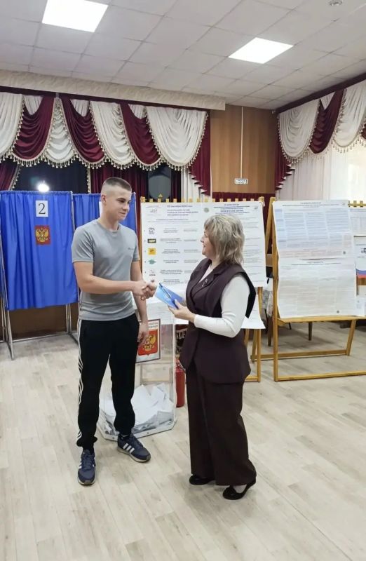 Продолжается заключительный день голосования! Продолжается заключительный день голосования!