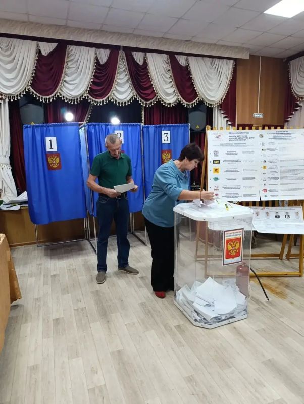 Продолжается заключительный день голосования! Продолжается заключительный день голосования!