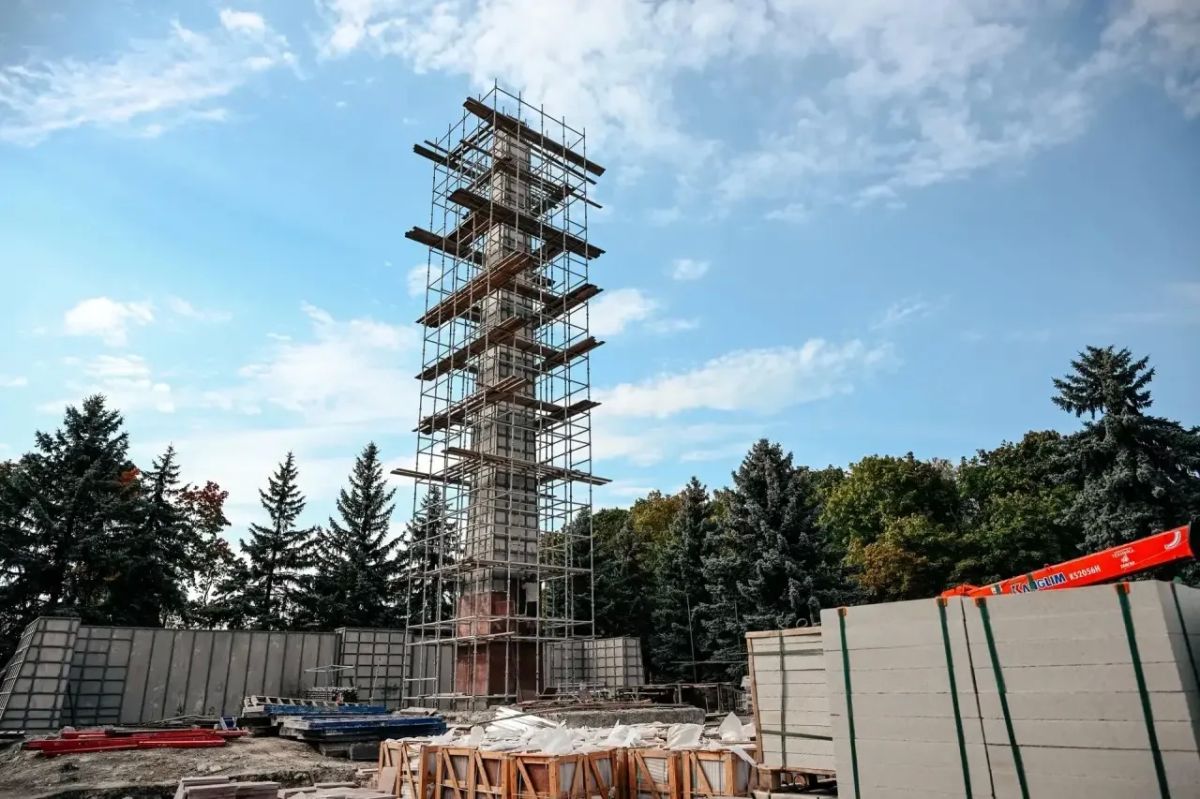 На Никитском кладбище в Курске благоустройство находится в самом разгаре На Никитском кладбище в Курске благоустройство находится в самом разгаре
