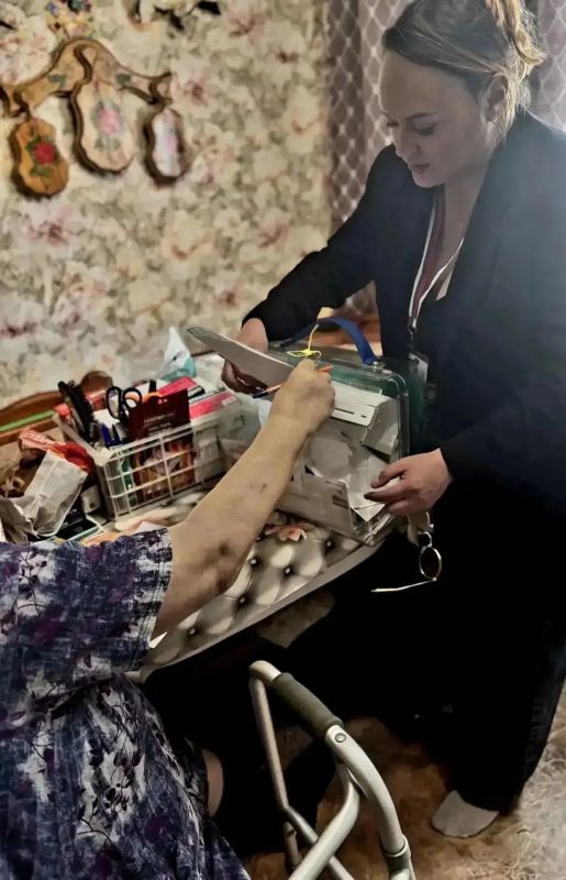В Курской области можно проголосовать, не выходя из дома В Курской области можно проголосовать, не выходя из дома