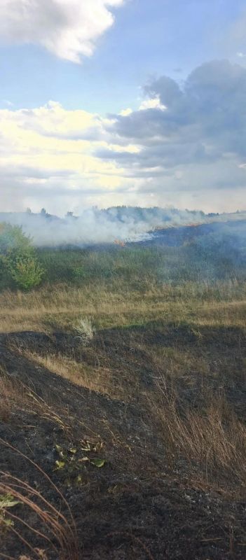 Не допустили огонь к домам: огнеборцы ПЧ Октябрьского района отработали вызов в Артюховском сельсовете Не допустили огонь к домам: огнеборцы ПЧ Октябрьского района отработали вызов в Артюховском сельсовете