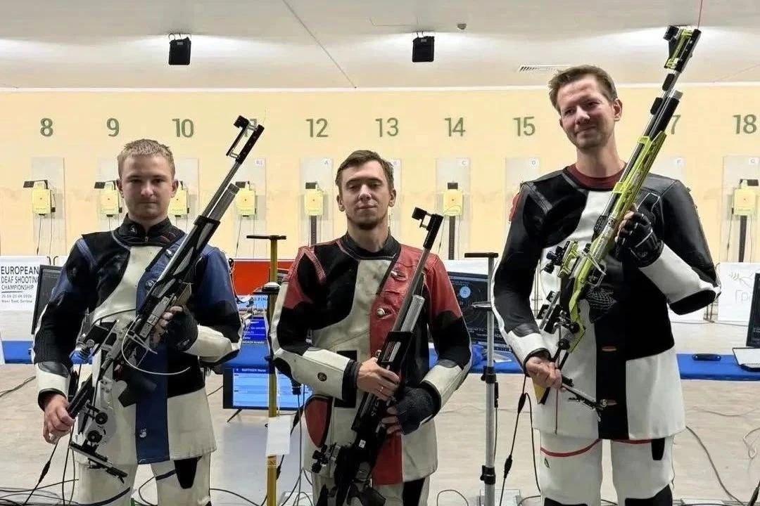 Курянин победил на чемпионате Европы по пулевой стрельбе среди людей с нарушениями слуха Курянин победил на чемпионате Европы по пулевой стрельбе среди людей с нарушениями слуха