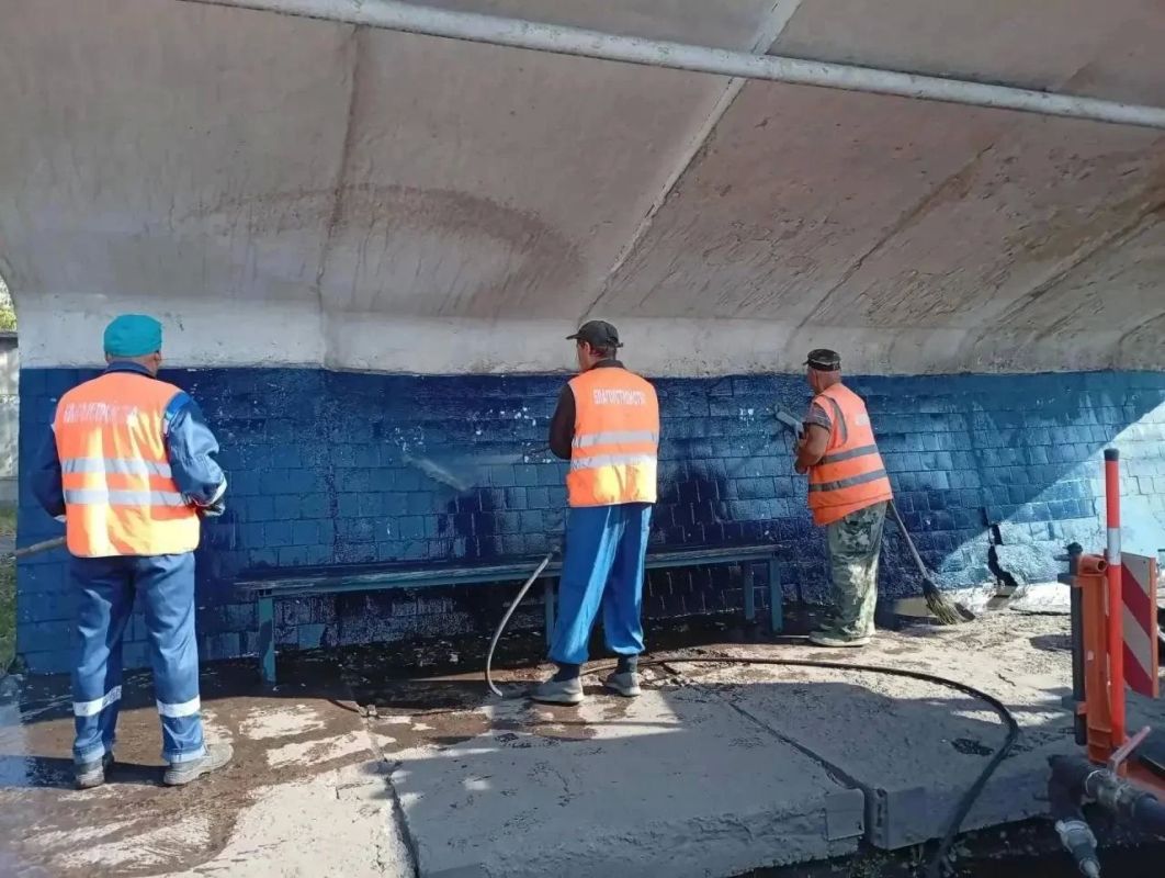 В Курске от незаконной рекламы очистили 37 остановок В Курске от незаконной рекламы очистили 37 остановок
